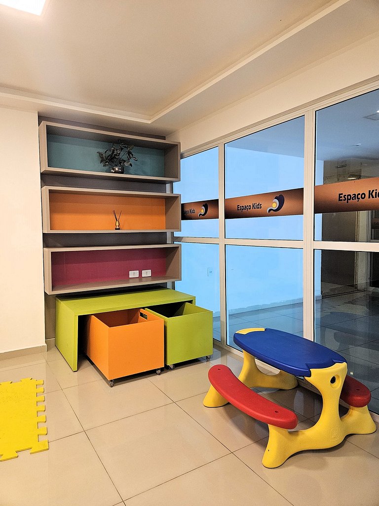 Apartamento Elegante 2 Quartos 50m da Praia