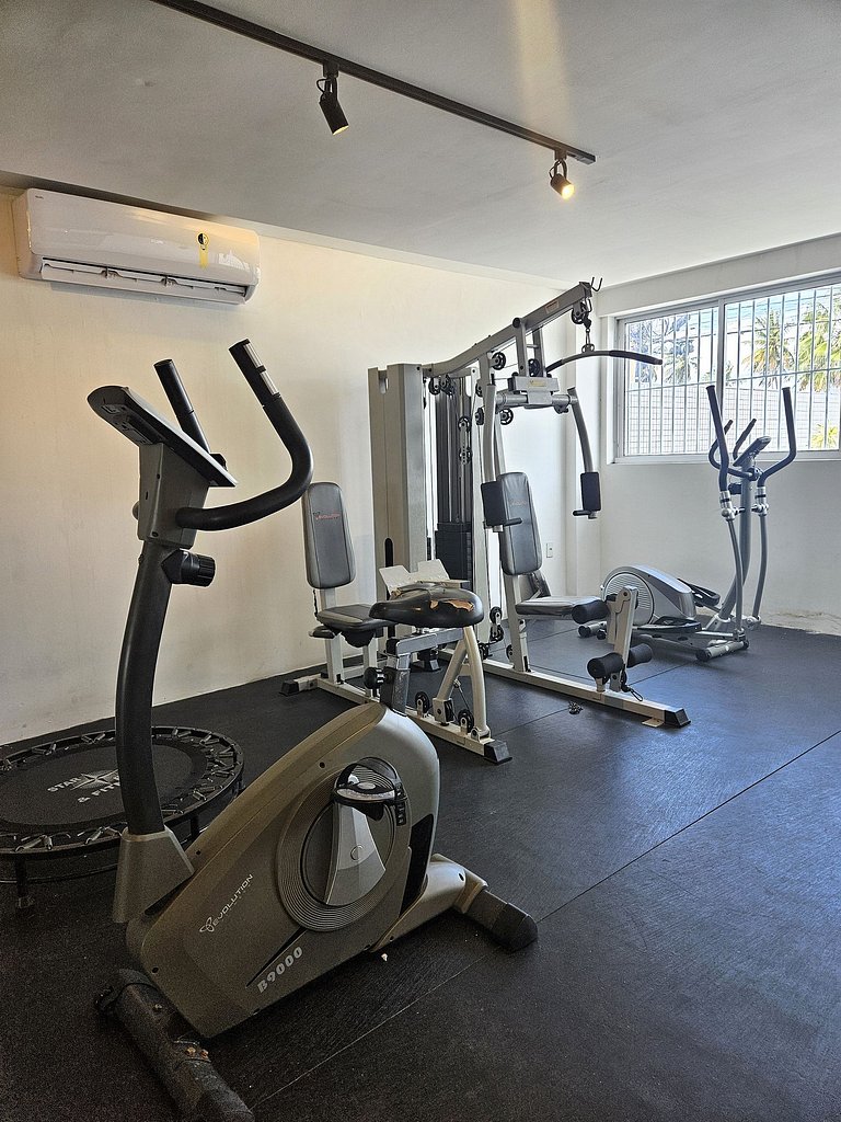 Apartamento Elegante 2 Quartos 50m da Praia