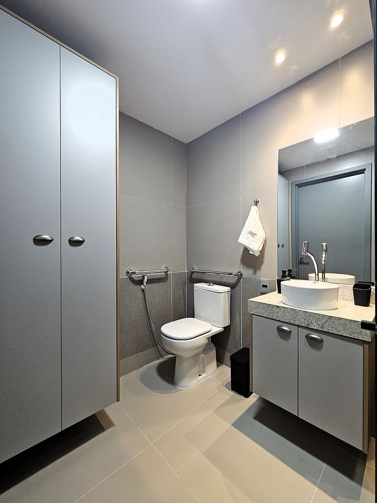 Lindo Flat Beira-Mar no Beach Haus