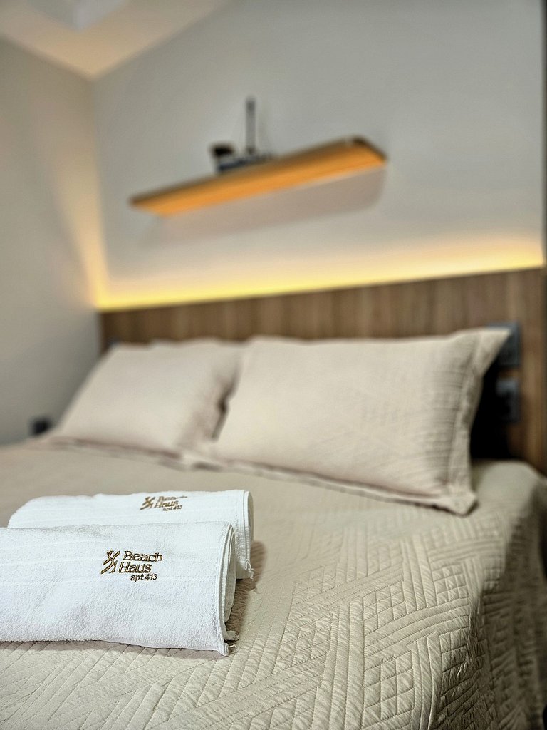 Lindo Flat Beira-Mar no Beach Haus