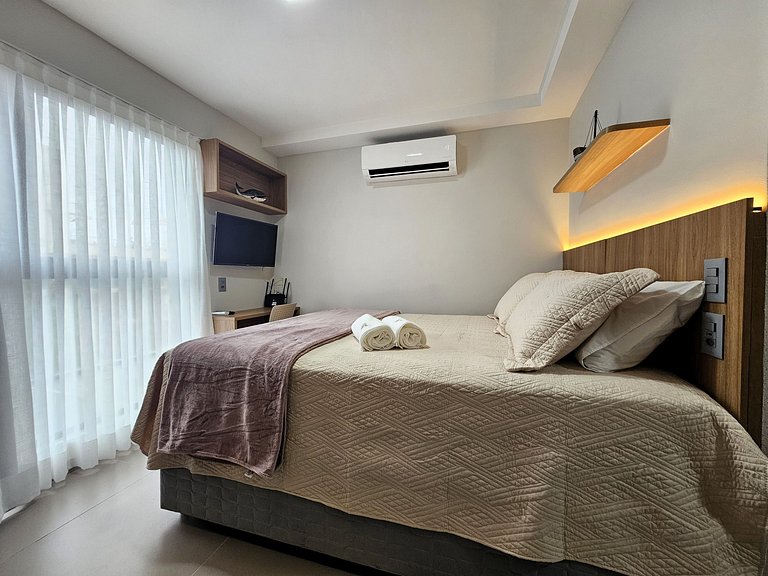 Lindo Flat Beira-Mar no Beach Haus