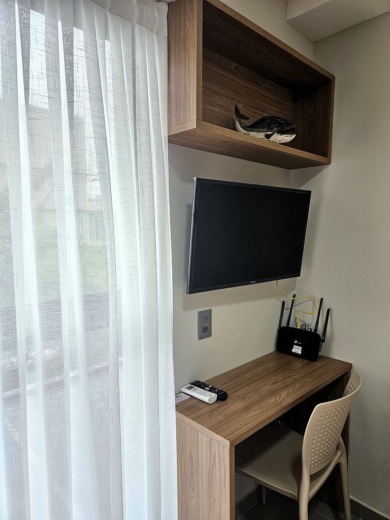 Lindo Flat Beira-Mar no Beach Haus