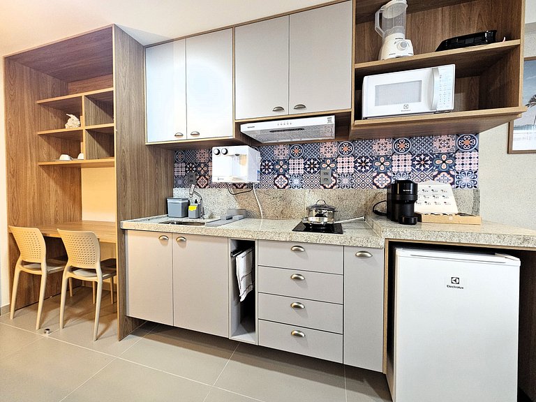 Lindo Flat Beira-Mar no Beach Haus