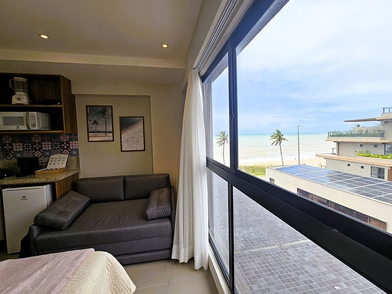 Lindo Flat Beira-Mar no Beach Haus