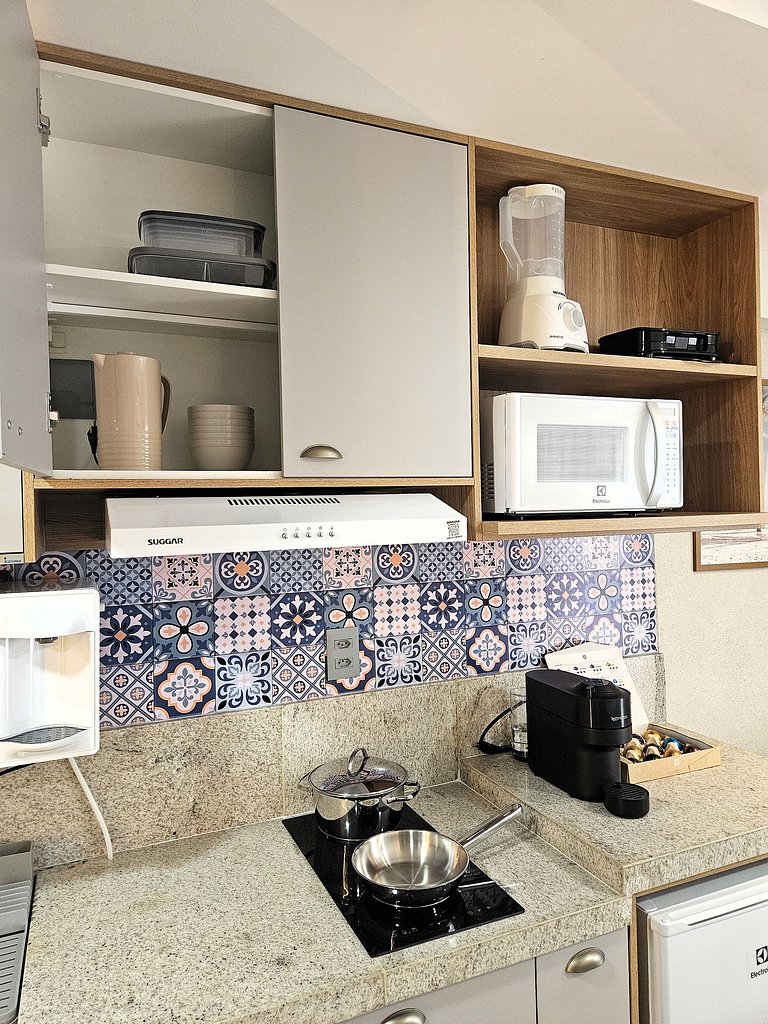 Lindo Flat Beira-Mar no Beach Haus