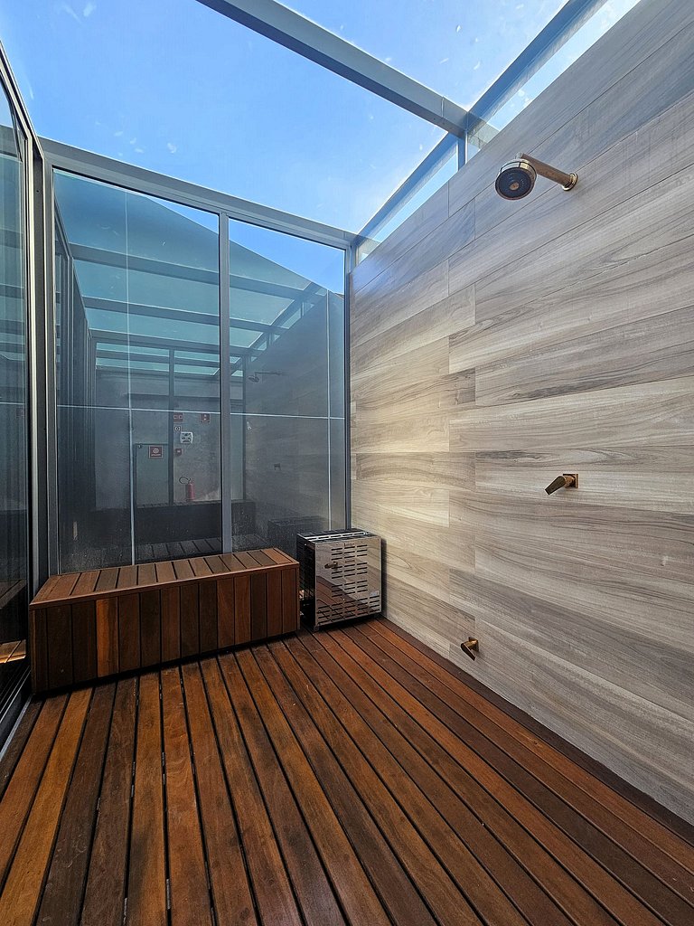 Flat Setai Aquamaris – estilo resort a Beira-Mar