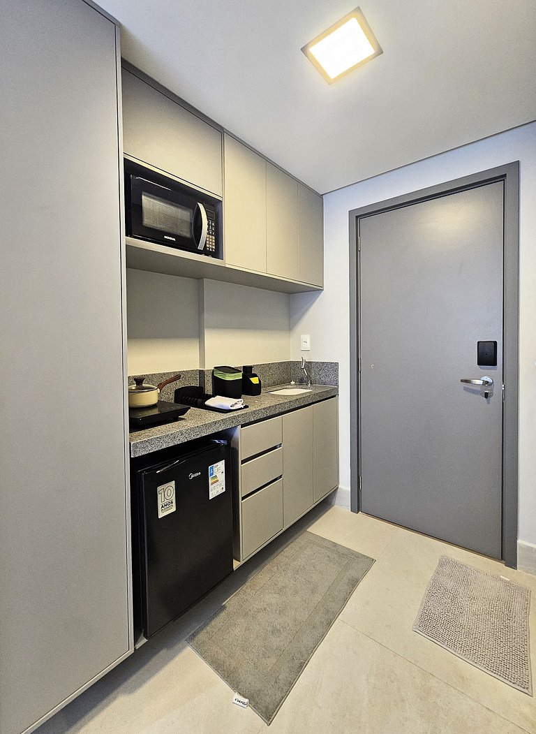 Flat Setai Aquamaris – estilo resort a Beira-Mar