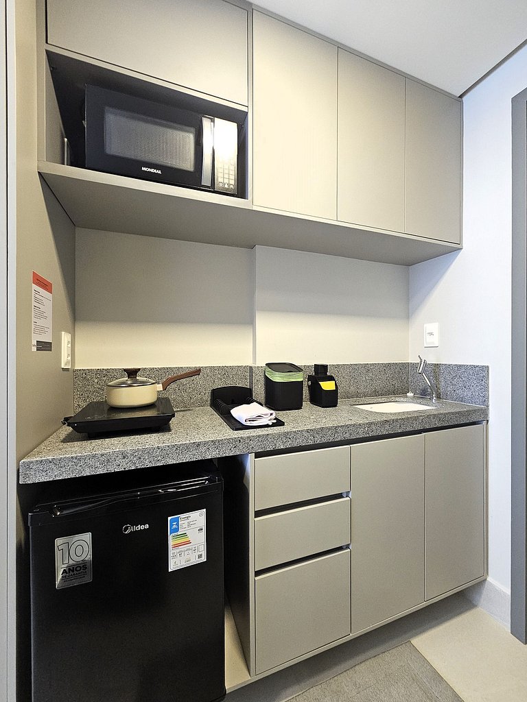 Flat Setai Aquamaris – estilo resort a Beira-Mar