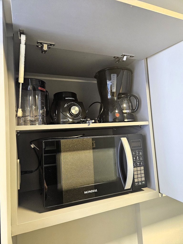 Flat Setai Aquamaris – estilo resort a Beira-Mar