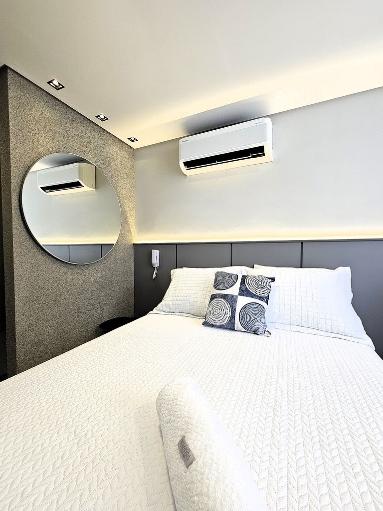 Flat Setai Aquamaris – estilo resort a Beira-Mar