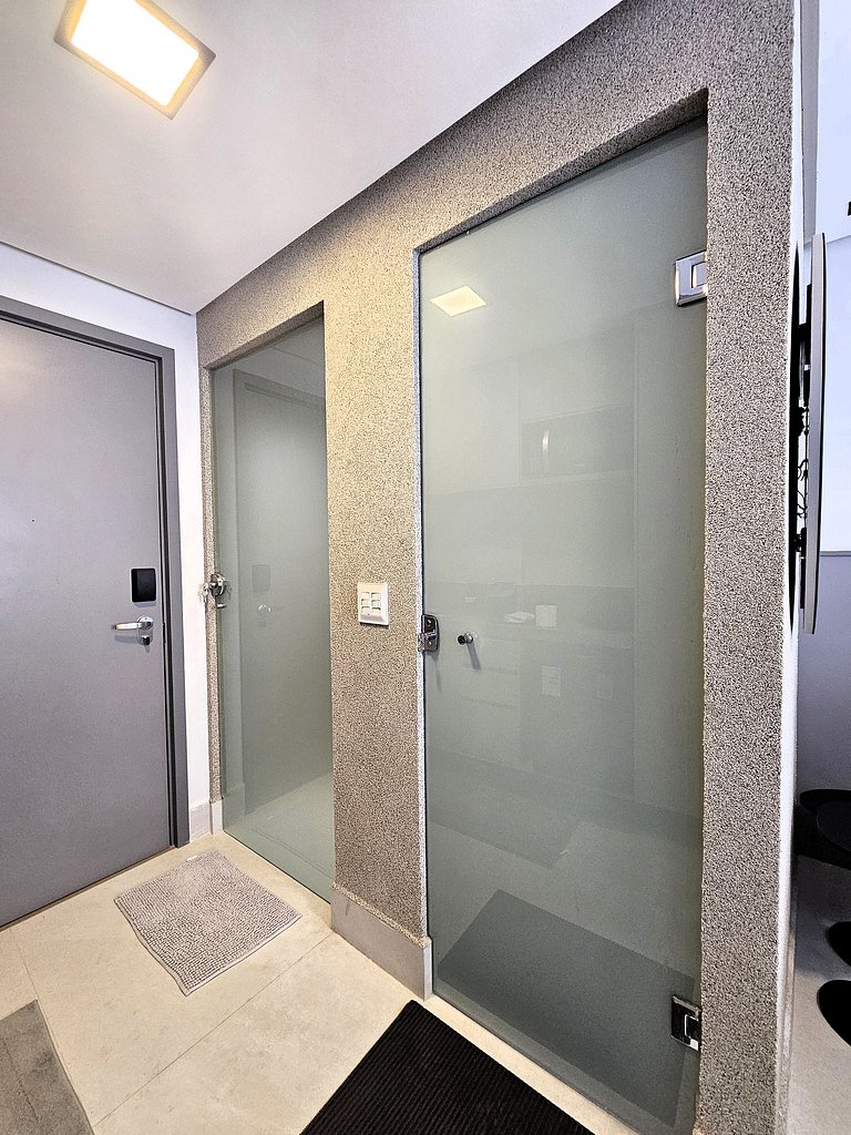 Flat Setai Aquamaris – estilo resort a Beira-Mar