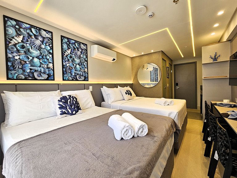 Flat "pé-na-areia" no Setai Aquamaris