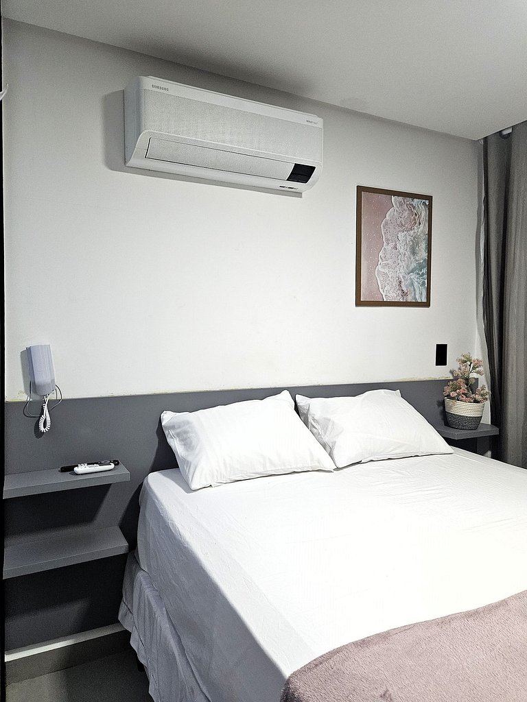 Studio Aconchegante Caribessa 50m da praia