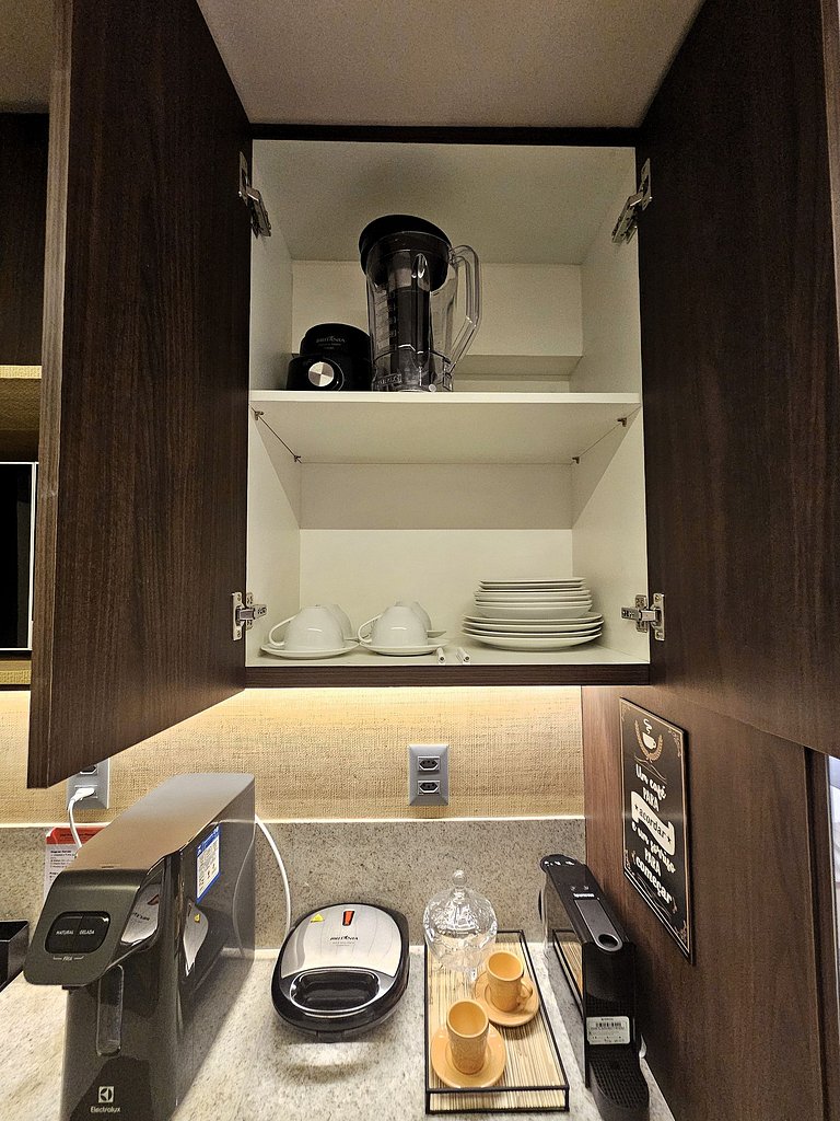 Flat à Beira-Mar com Varanda