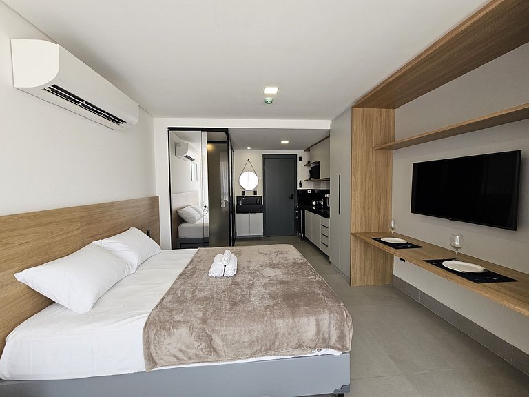 Belo Flat "pé na areia" no Get Sense