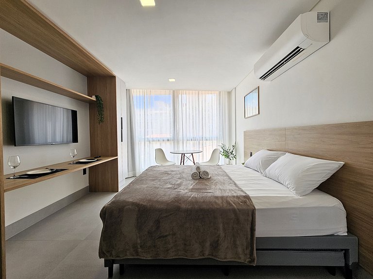 Belo Flat "pé na areia" no Get Sense