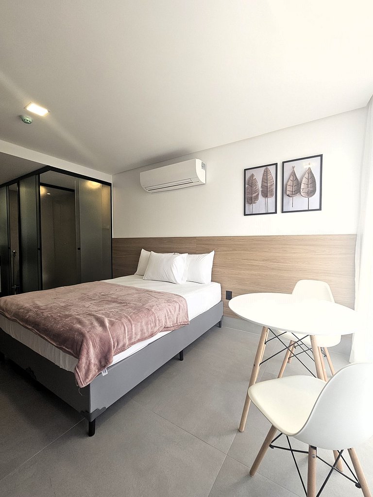 Flat "pé na areia" no Caribessa