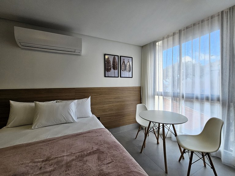 Flat "pé na areia" no Caribessa