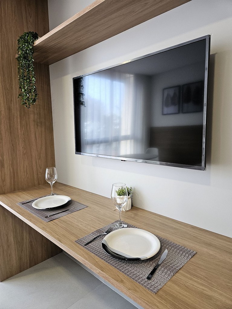 Flat "pé na areia" no Caribessa