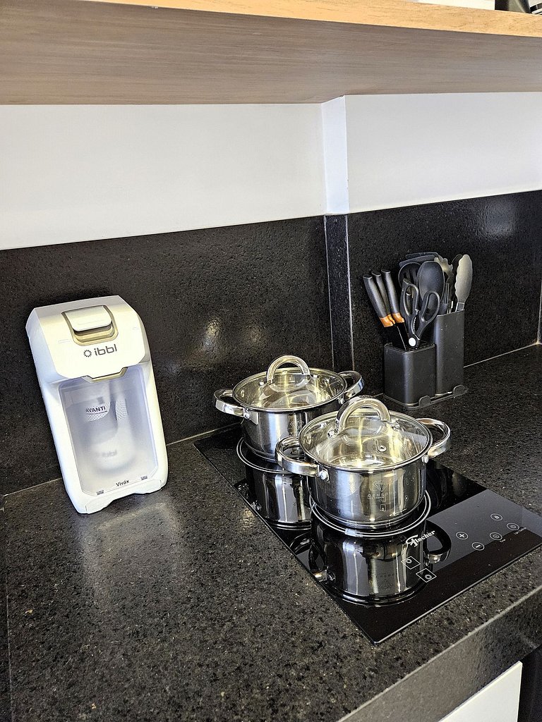 Flat "pé na areia" no Caribessa