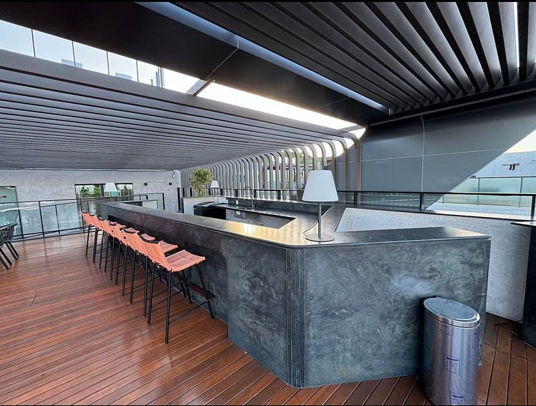 Flat Moderno Beira Mar no Cabo Branco