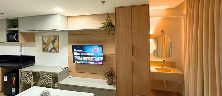 Flat Moderno Beira Mar no Cabo Branco