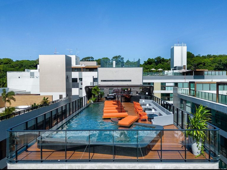 Flat Moderno Beira Mar no Cabo Branco