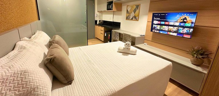 Flat Moderno Beira Mar no Cabo Branco