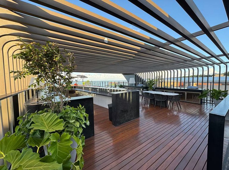 Flat Moderno Beira Mar no Cabo Branco