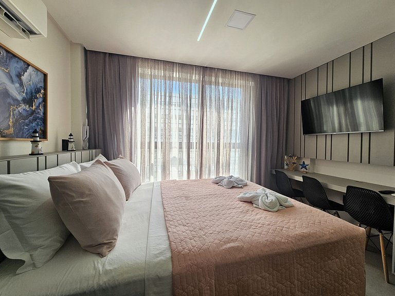 Studio confortável no Bessa 50m da praia