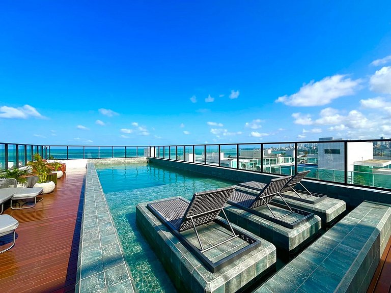 Studio confortável no Bessa 50m da praia