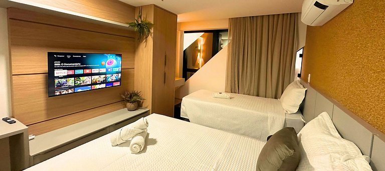 Flat Moderno Beira Mar no Cabo Branco