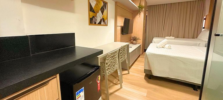 Flat Moderno Beira Mar no Cabo Branco