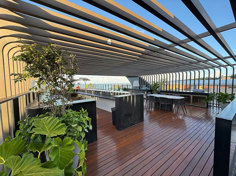 Flat Moderno Beira Mar no Cabo Branco