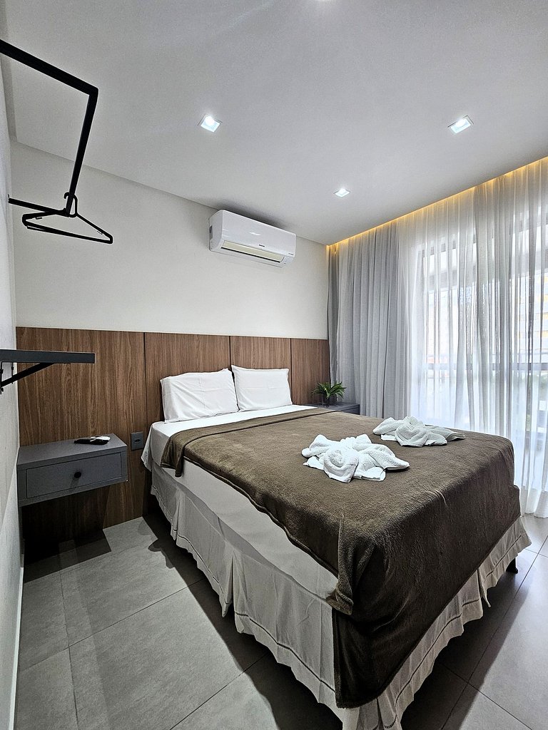 Lindo Apto 2 quartos 100 metros da praia