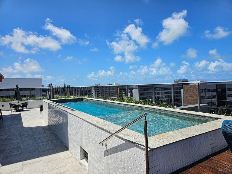 Lindo Apto 2 quartos 100 metros da praia