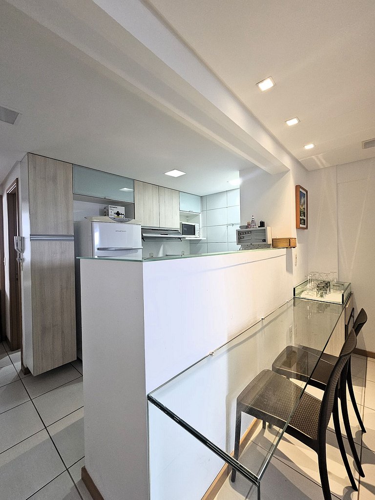 Studio Beira-Mar com Varanda no Cabo Branco