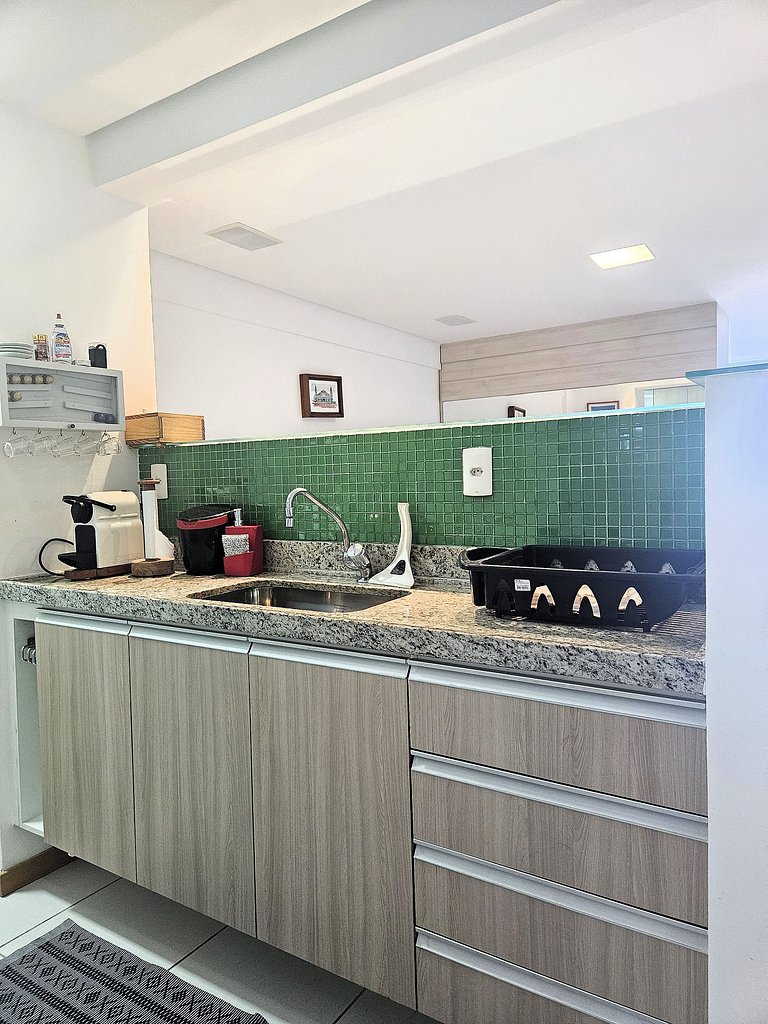 Studio Beira-Mar com Varanda no Cabo Branco