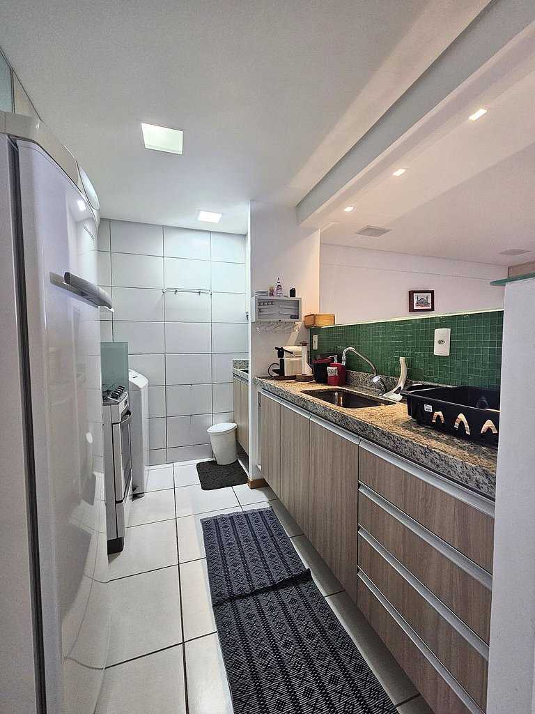 Studio Beira-Mar com Varanda no Cabo Branco