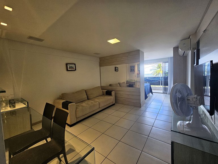 Studio Beira-Mar com Varanda no Cabo Branco