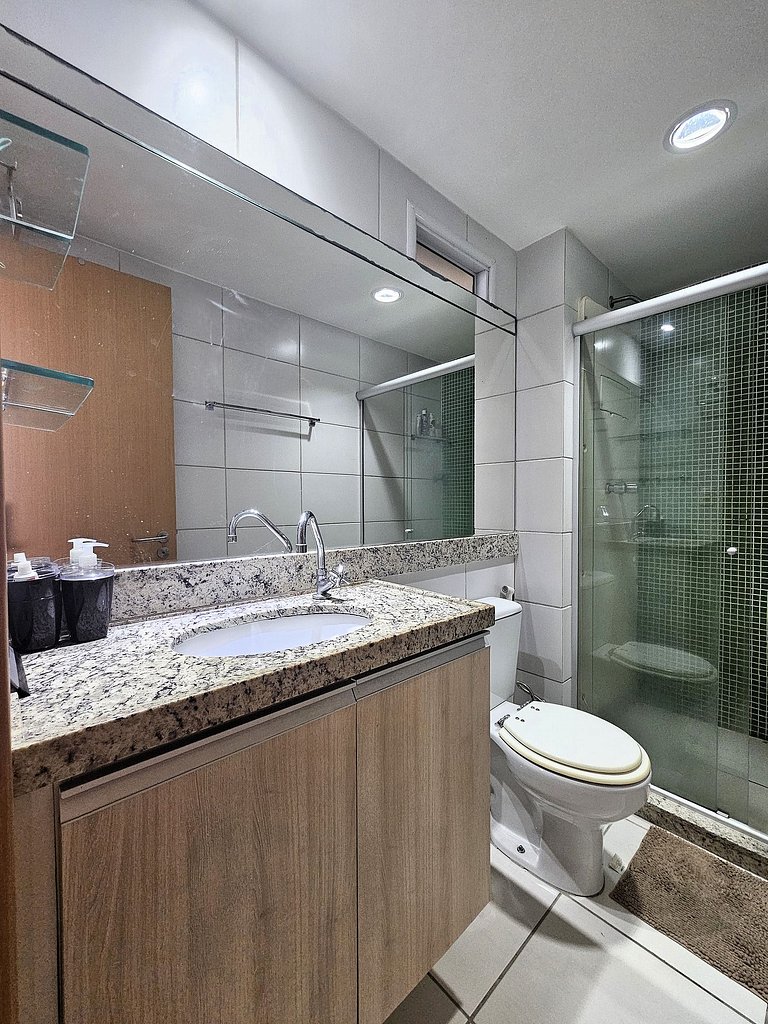 Studio Beira-Mar com Varanda no Cabo Branco