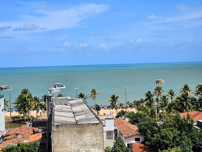 Lindo Studio com Vista Mar em Tambaú