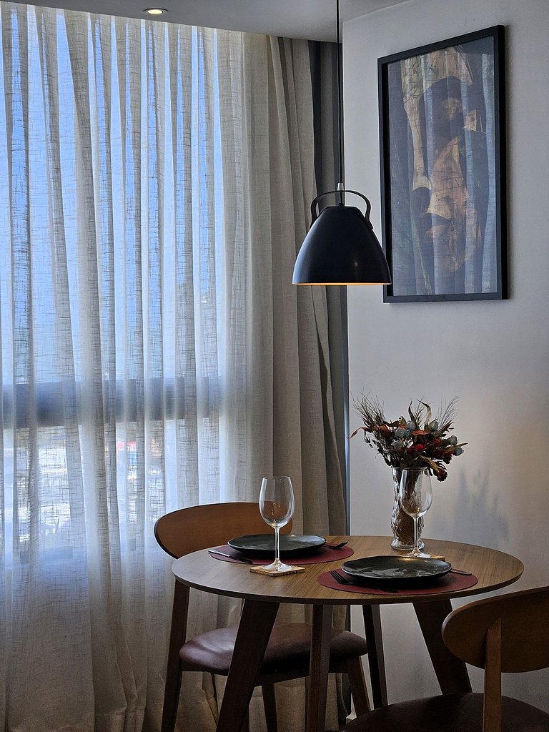 Lindo Studio com Vista Mar em Tambaú