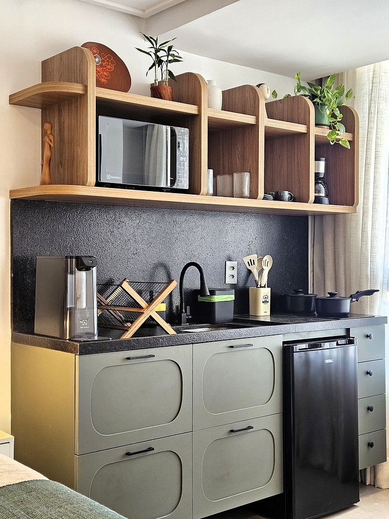 Lindo Studio com Vista Mar em Tambaú