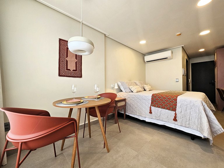 Flat no Acqua Tambaú com Vista Mar