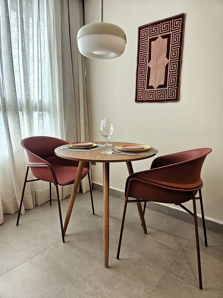 Flat no Acqua Tambaú com Vista Mar