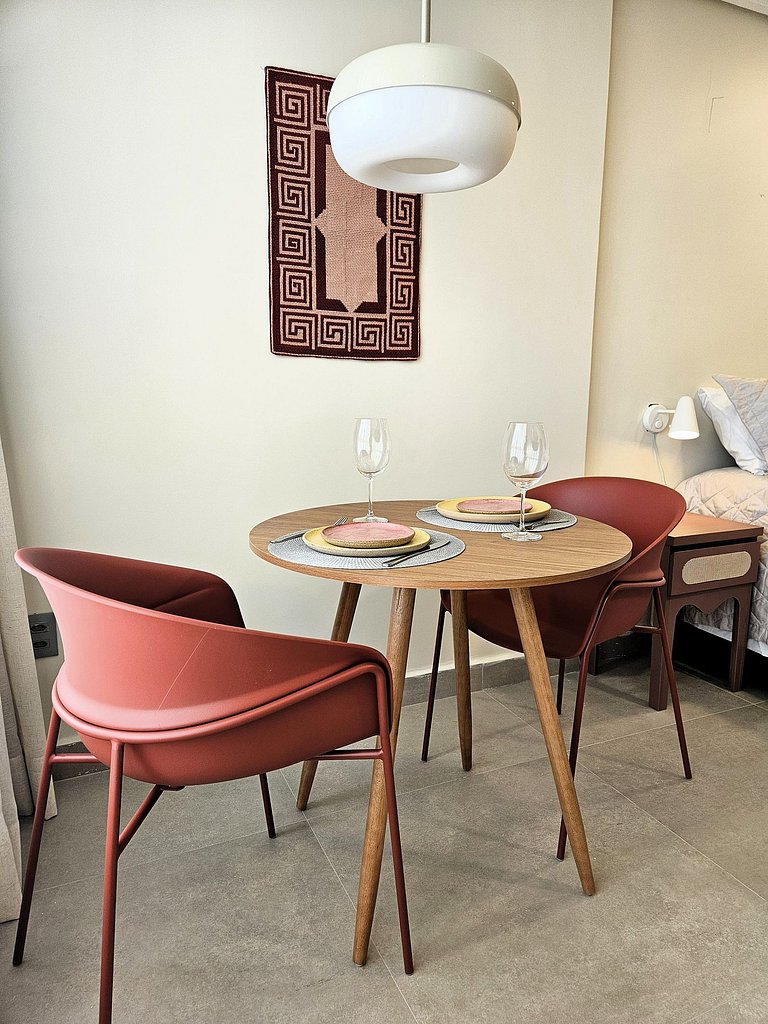 Flat no Acqua Tambaú com Vista Mar