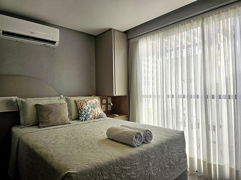 Studio Completo na Praia do Bessa | Perto de Tudo