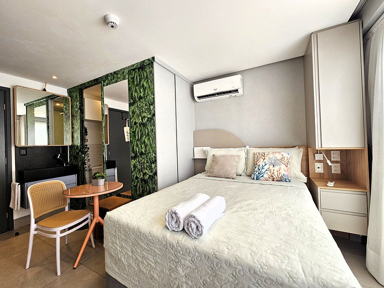 Studio Completo na Praia do Bessa | Perto de Tudo