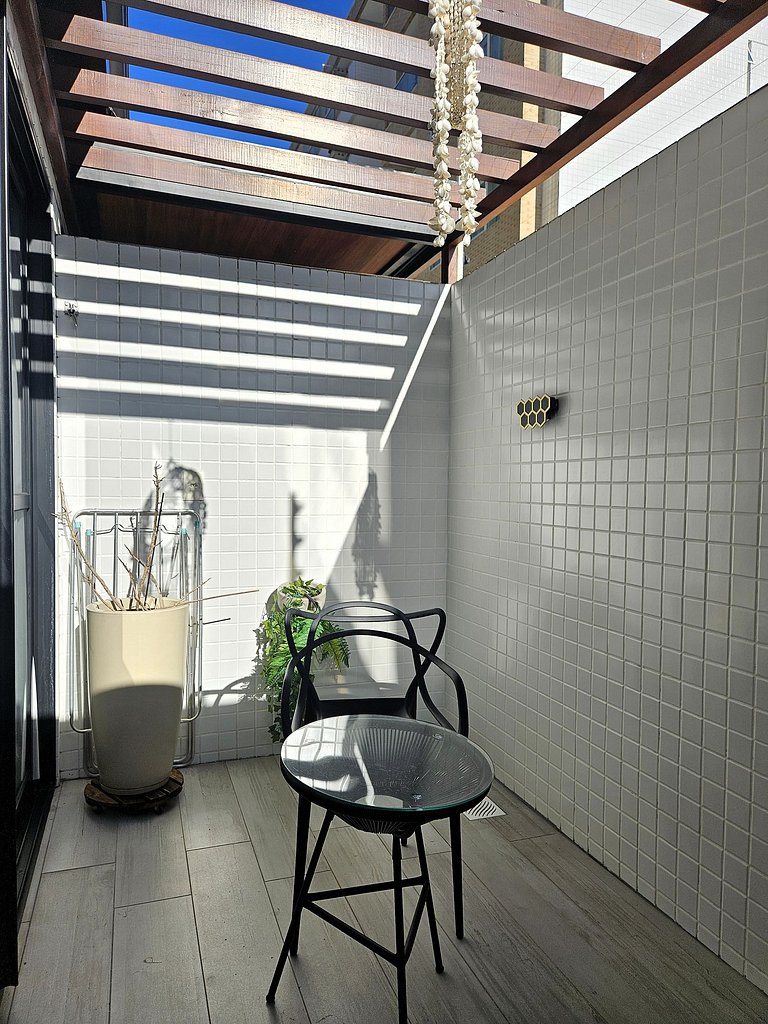 Studio Completo na Praia do Bessa | Perto de Tudo